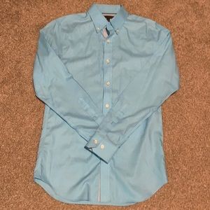 Bright Blue Button Down Shirt